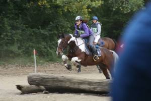 Bertille et maddisson sur le cross